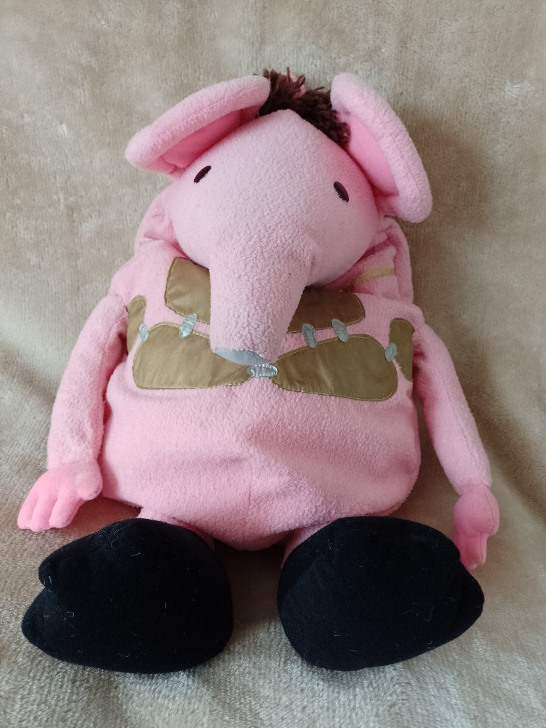 Clanger hot water bottle cover/pyjamas case