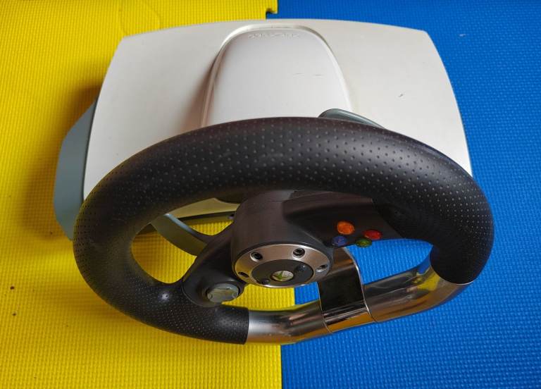 XBOX 360 STEERING WHEEL 