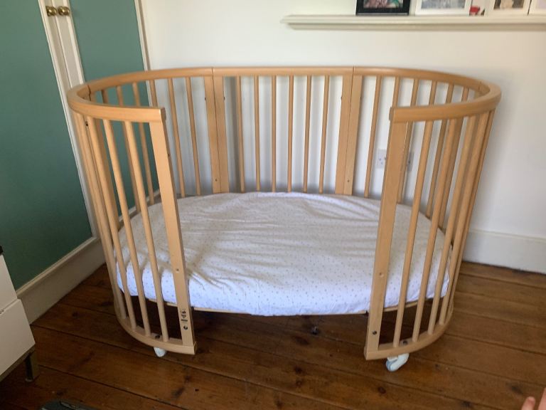 Stokke Sleepi 3-in-1 Bed - Natural Wood, Good Condition