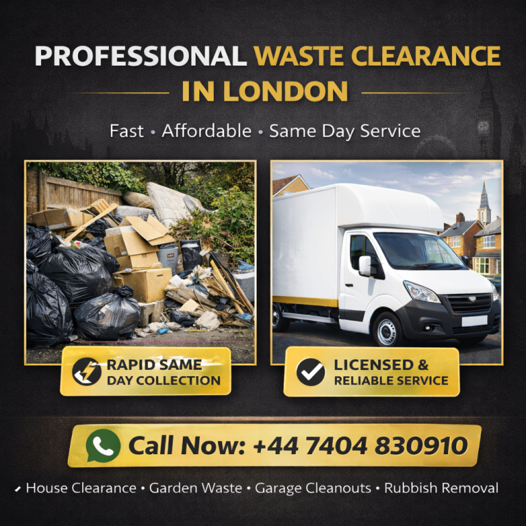 Cheap Waste Removal London | Same Day Rubbish Clearance | Call Now