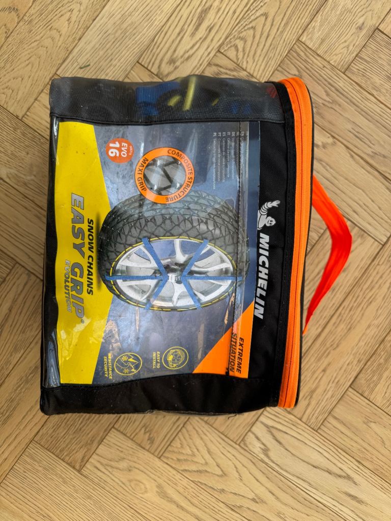 NEW SNOW CHAINS MICHELIN EASY GRIP EVOLUTION EVO16 