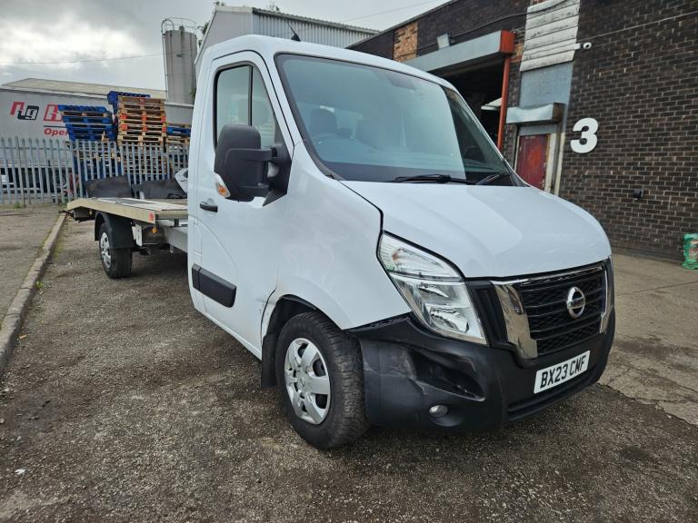 2023 NISSAN INTERSTAR 2.3 145 Tekna Chassis Cab Recovery Truck Damaged Salvage