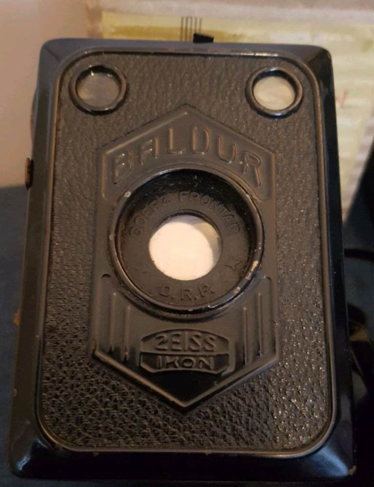 Vintage cameras and developing tank