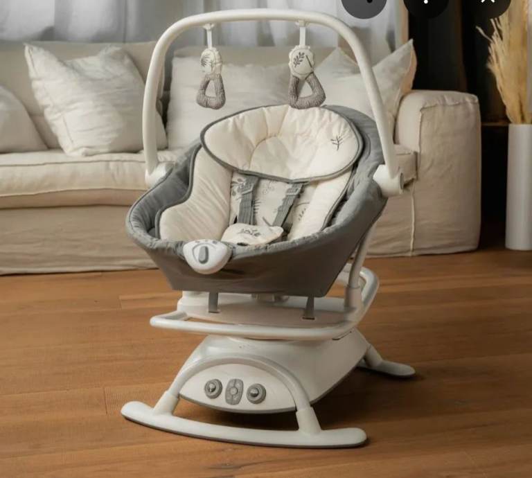 Joie Baby Rocker/Bouncer – Grey and Cream, very good Condition