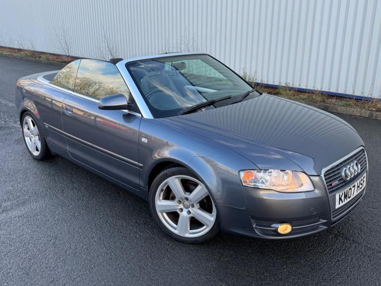 2007 Audi A4 2.0 TDi S Line 2dr CONVERTIBLE DIESEL Manual