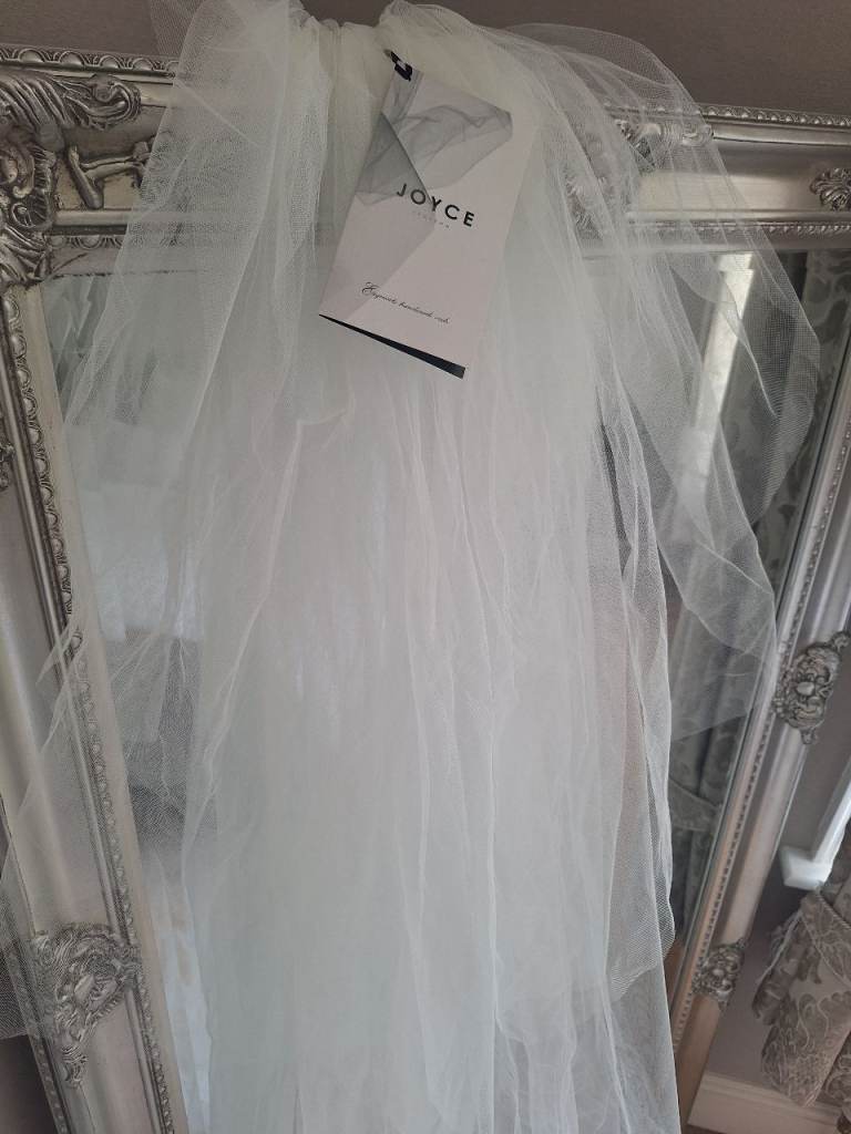 BNWT Joyce Jackson Bespoke Wedding Veil - Ivory Classic