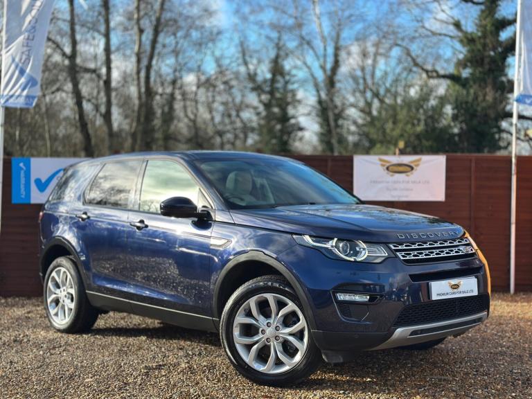 2015 Land Rover Discovery Sport 2.0 TD4 HSE Automatic 4WD Euro 6 Loire Blue 4x4 Diesel Automatic