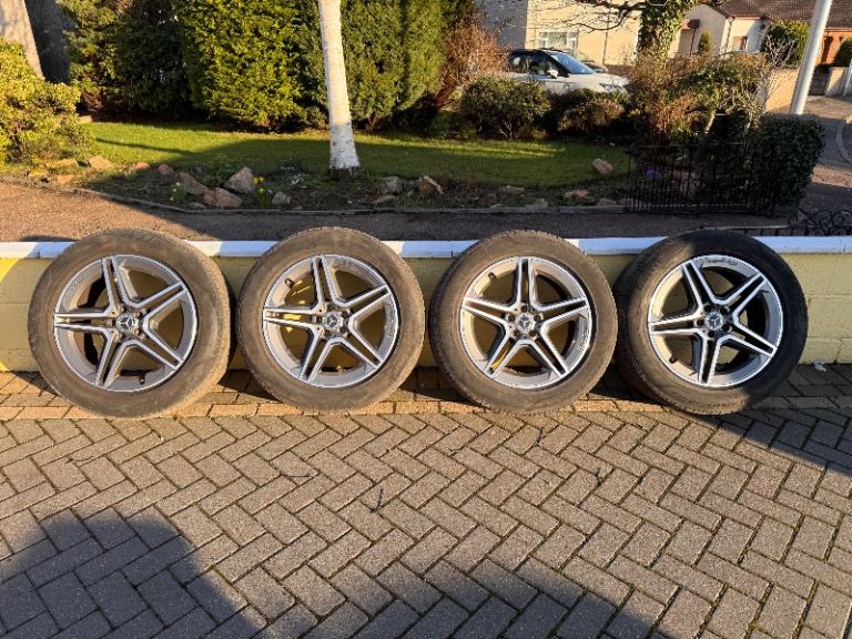 GENUINE MERCEDES GLC/GLE/GLB 20” AMG ALLOYS AND TYRES