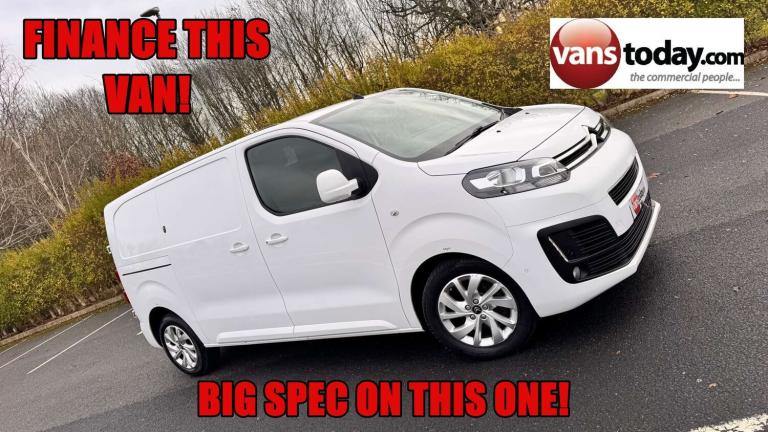 2019 Citroen Dispatch 2.0 Dispatch 1400 Enterprise Blue HDi S/S + High Spec Panel Van Diesel Manual