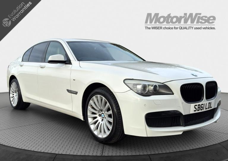 2012 BMW 7 Series 730d M Sport 4dr Auto - LEATHER - SATNAV SALOON Diesel Automatic
