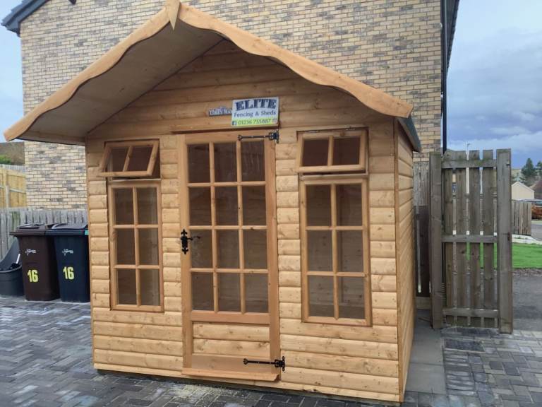 8x8 Summerhouse 20mm Log effect SPECIAL OFFER 