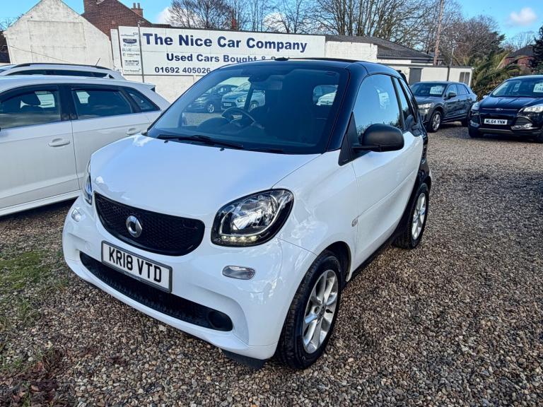 2018 smart fortwo 1.0 Passion 2dr Auto CONVERTIBLE Petrol Automatic