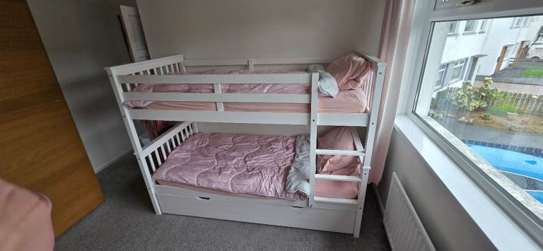 Bunk bed and xrocker gaming bed