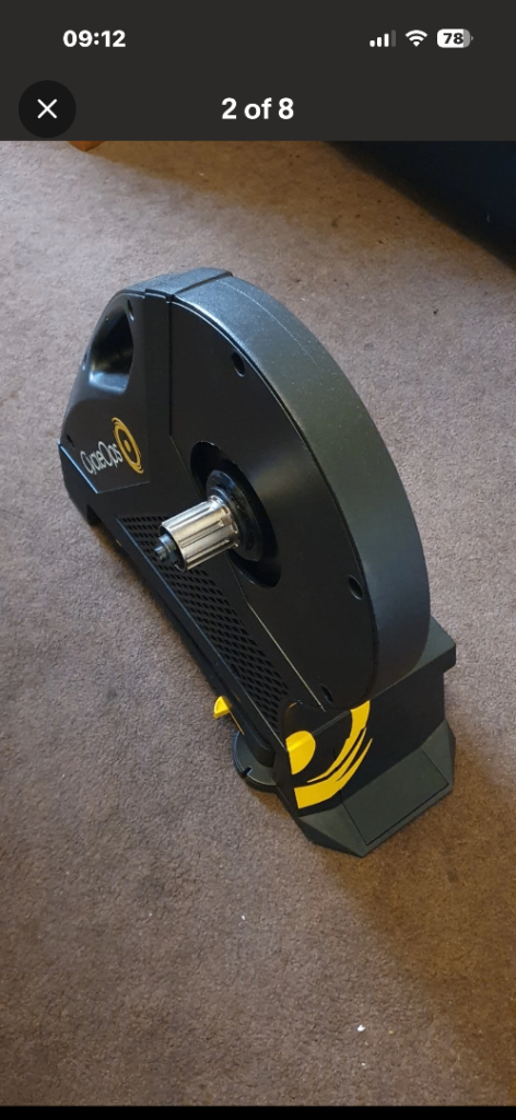 CycleOps Saris Hammer Direct Drive Smart Turbo Trainer.