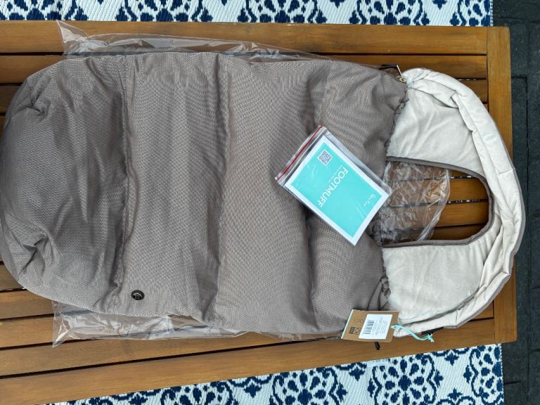 Silver Cross Reef Footmuff – Colour Earth – Still in Packaging **Reduced Price**
