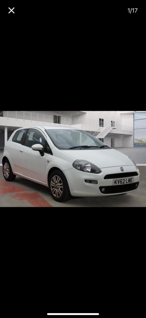 2012 Fiat Punto 1.2 Easy 3dr HATCHBACK Petrol Manual