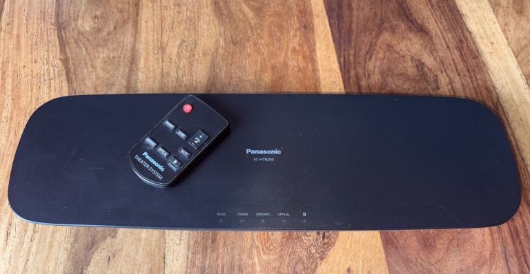 Panasonic SC-HTB20 Soundbar with Remote – Good Condition
