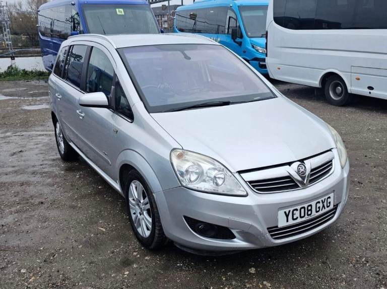 2008 Vauxhall Zafira Petrol Manual Hpi Clear 7 Seater