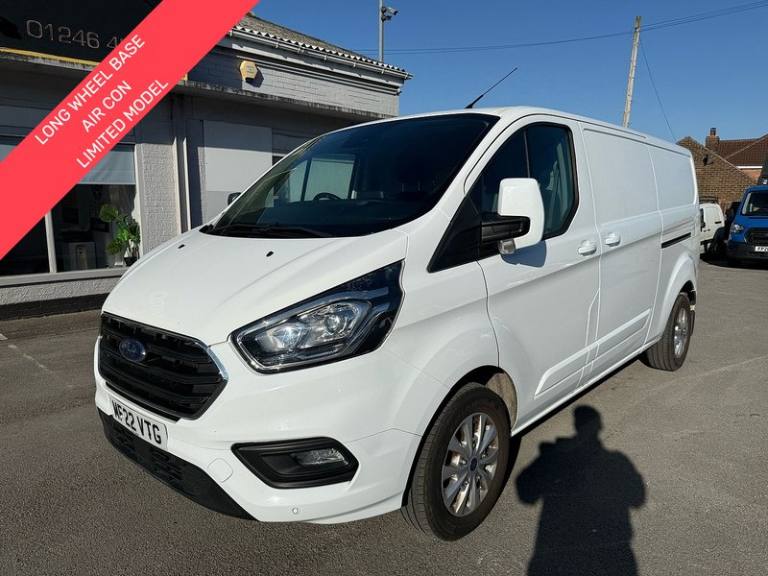 2022 Ford Transit Custom 2.0 EcoBlue 130ps Low Roof Limited Van PANEL VAN DIESEL Manual
