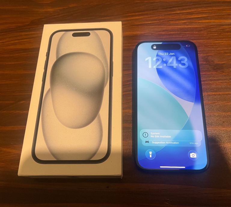 Boxed iPhone 15