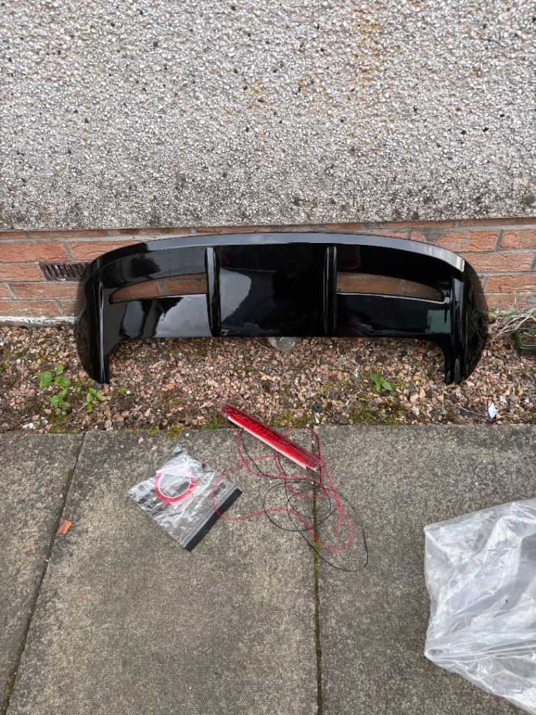 Mk 7 ford fiesta boot spoiler