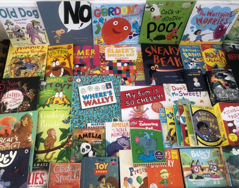 Large Selection of Kids Books Bundle Joblot Carboot