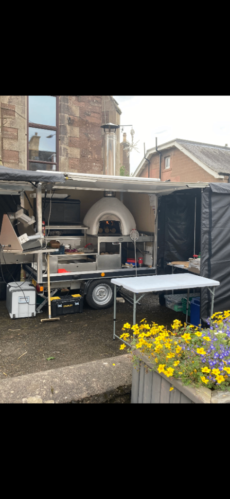 MOBILE WOOD FIRED PIZZA TRAILER