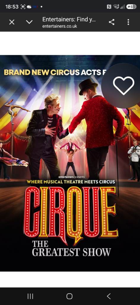 Cirque - The greatest show
