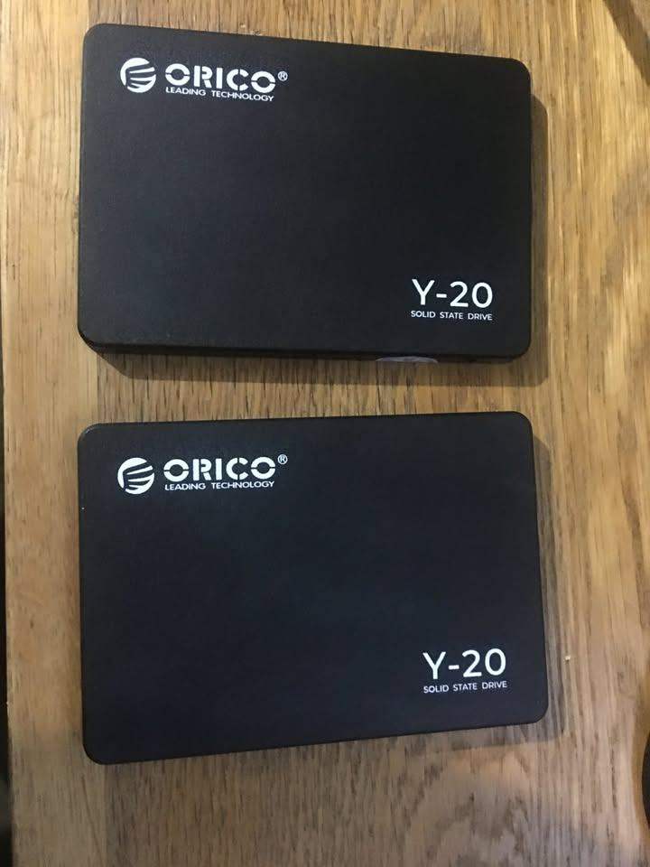 Orico Y-20 Solid State Drives (x2) – Good Condition