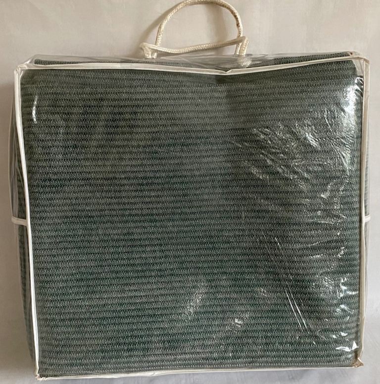 Groundsheet for tent or awning 3m x 3m used once