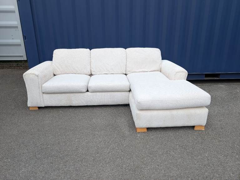 DFS Corner Sofa Bed 3 Seater Cleaned Delivery Available 