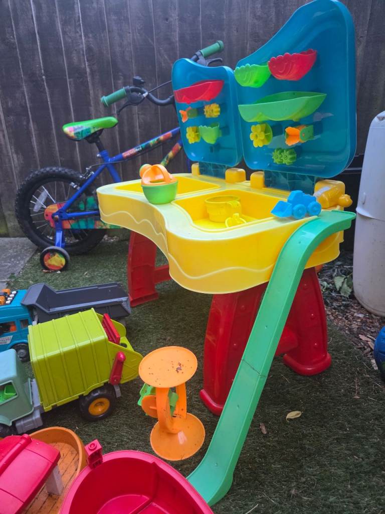 Large Kids Multi-Activity Sand & Water Table Set