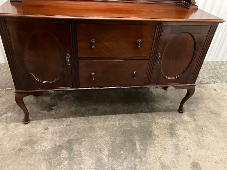 Vintage Mirror Back Sideboard 