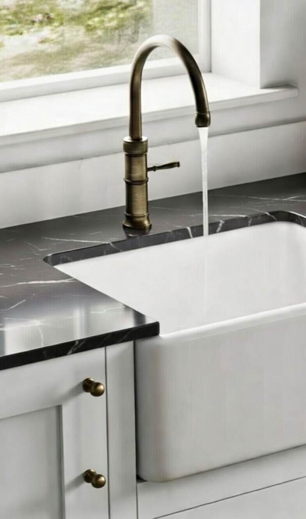 Quooker PRO3 Classic Round Tank + Brass Tap – Complete Set