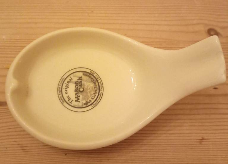 Original Mason Cash Ceramic Spoon Rest 