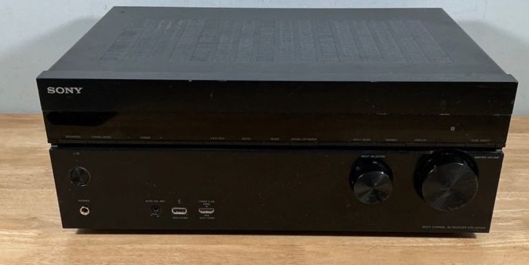 Sony AV Receiver Amplifier – Black, Good Condition