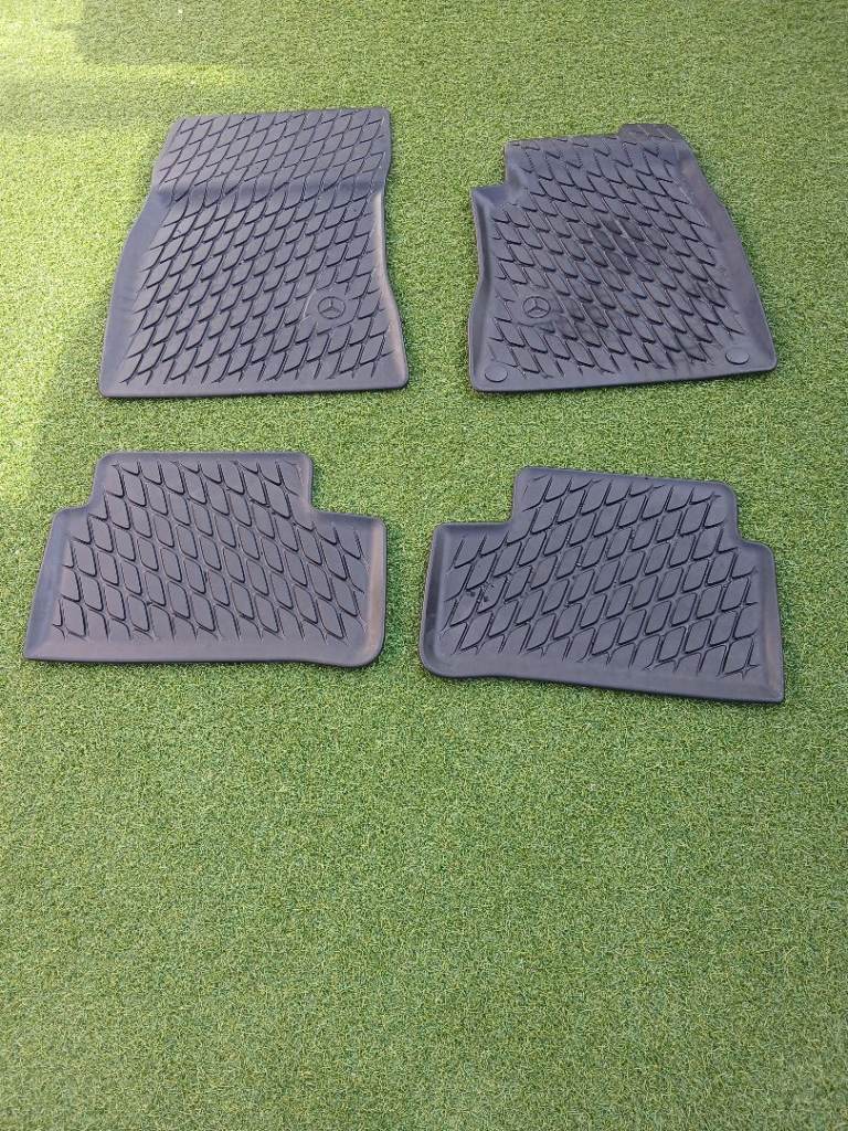 Genuine mercedes cla rubber mats.
