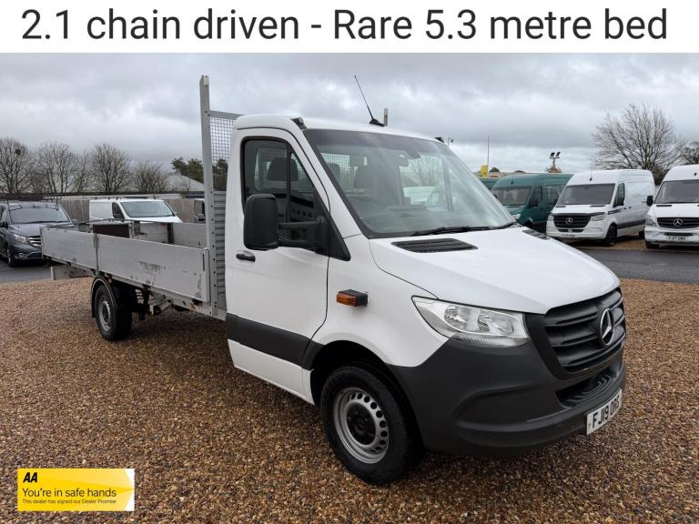 2019 Mercedes-Benz Sprinter 2.1 314 CDI Dropside 2dr Diesel Manual RWD L3 Euro 6 (s/s) (143 ps) D...