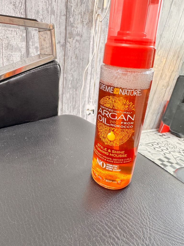 Creme of Nature Argan Oil Foaming Mousse