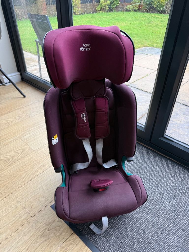 Burgundy LPchild car seat Britax