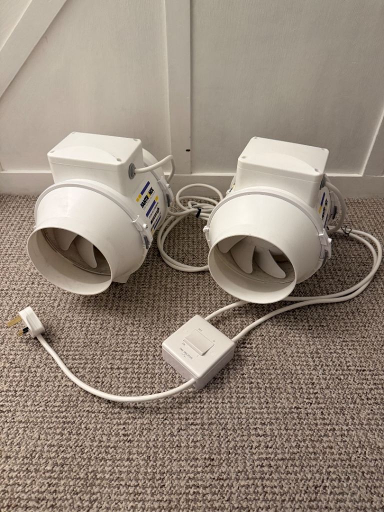 fantronix ventilation solutions ftx tube 150 t - 6” set of 2