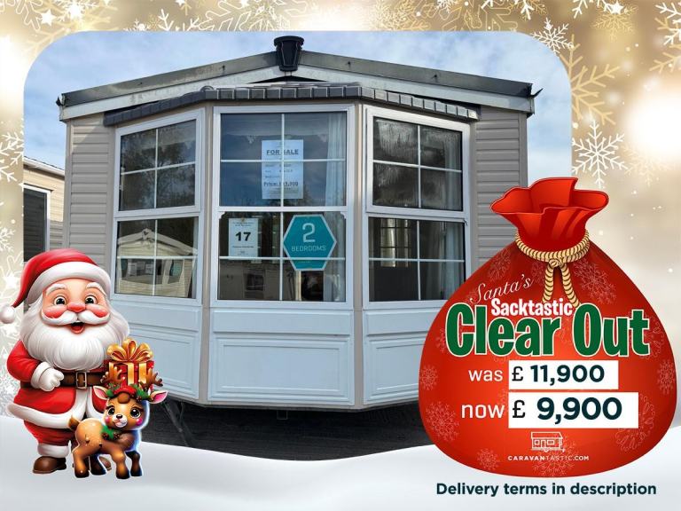 40x12.5ft - 2 Bed Static Caravan - DG - Offsite Sale, Private Land, Self Build