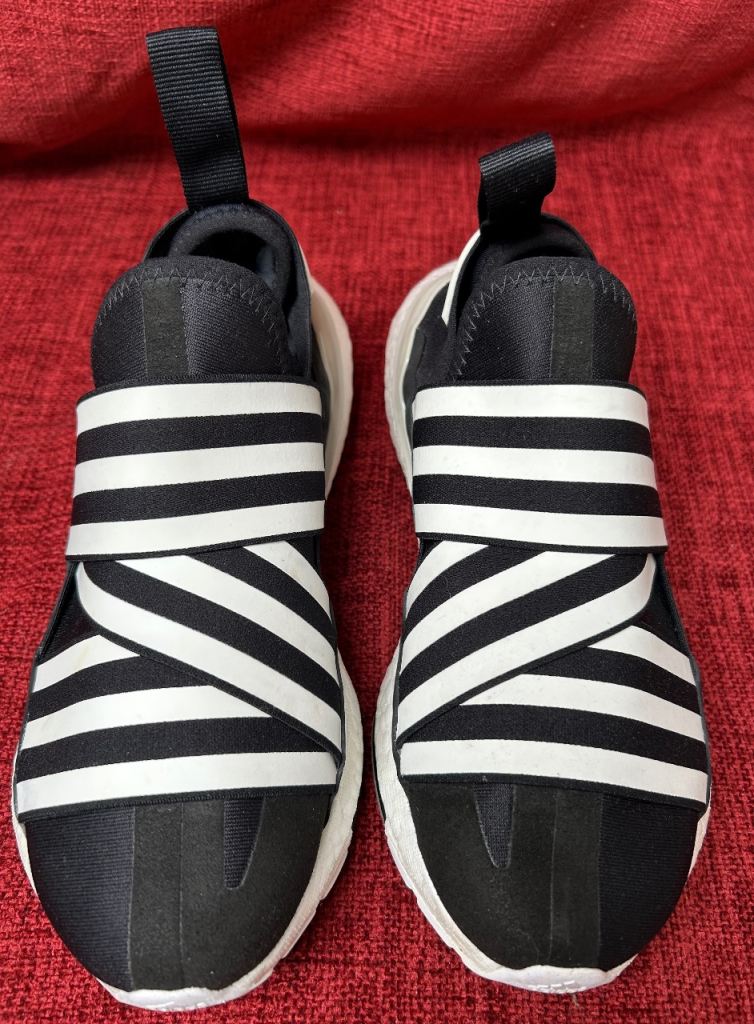 Adidas Y-3 Ultra boost 22 Sneakers Trainers Running Shoes Black White Size UK6