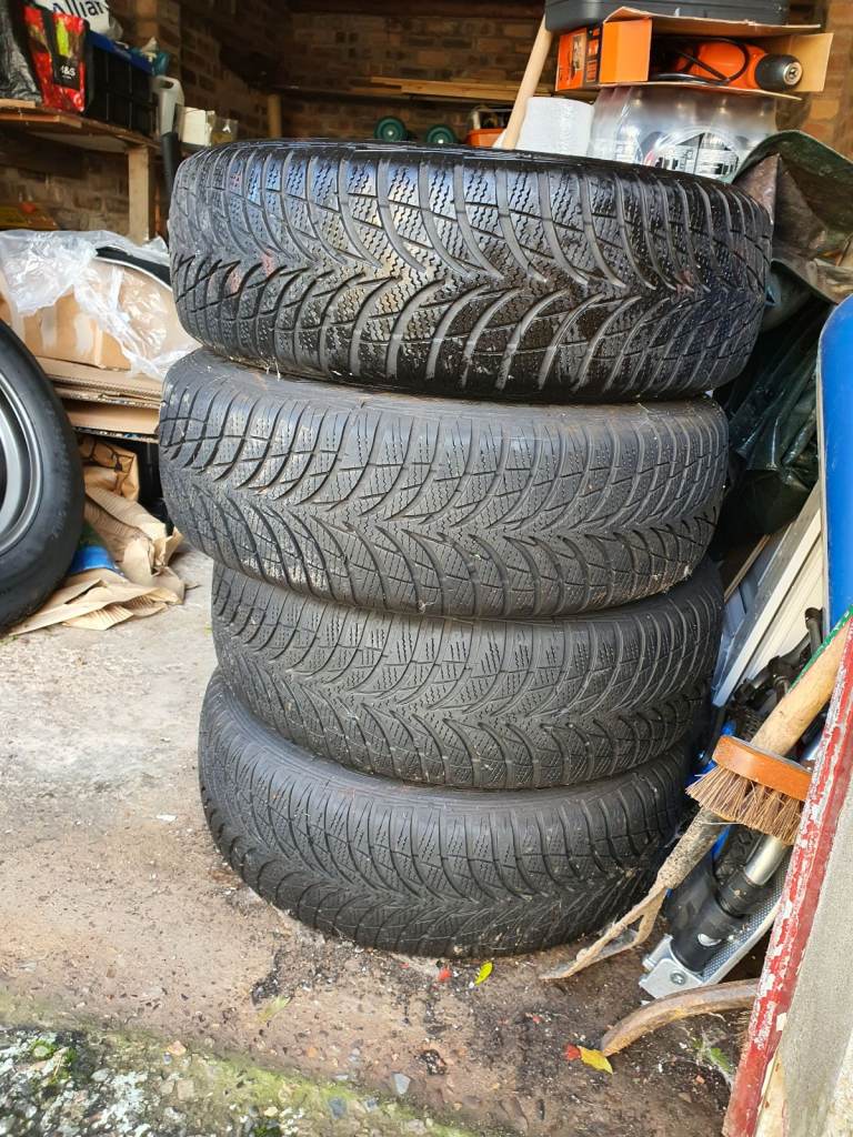 GOOD YEAR  ALL-WEATHER TYRES  . . .SET OF 4