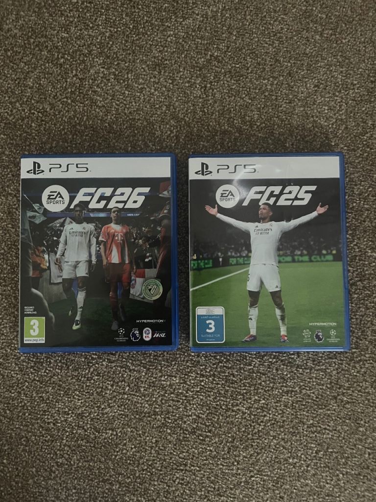 image for FC 26 and FC 25 PlayStation 5 