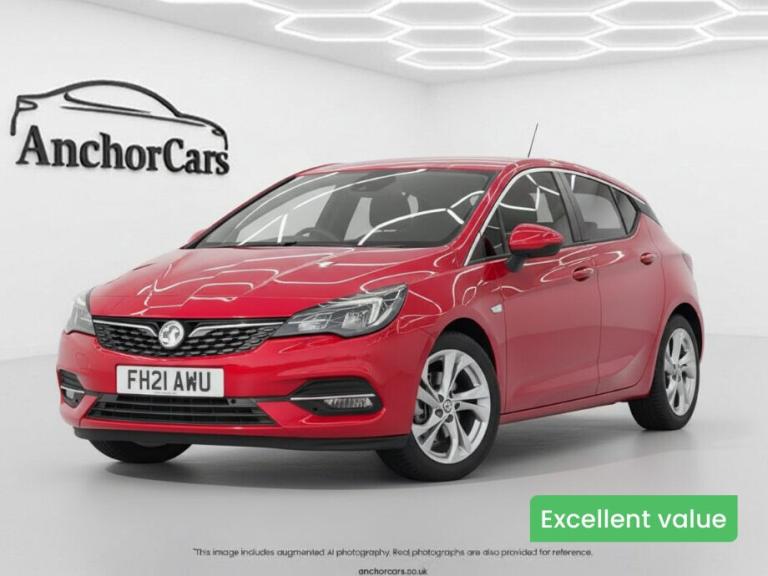 2021 Vauxhall Astra 1.2 Turbo SRi Hatchback 5dr Petrol Manual Euro 6 (145 ps) Hatchback Petrol Ma...