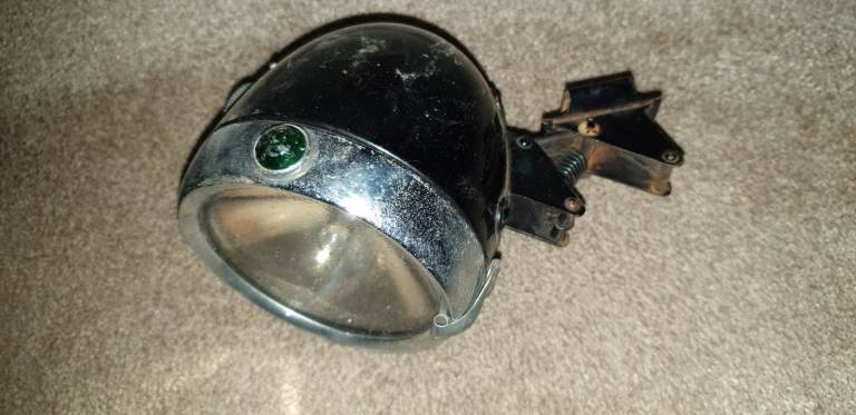 POWELL & HANMER p & h 101 Streamlined ‘Bullet’ Shaped Bicycle Front Head Light/Lamp