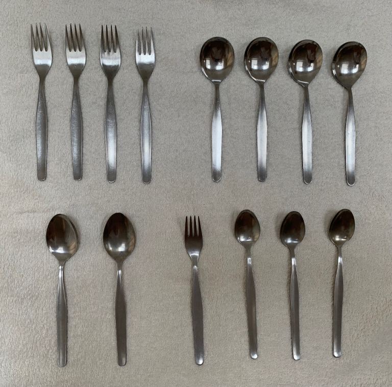 Vintage cutlery assortment