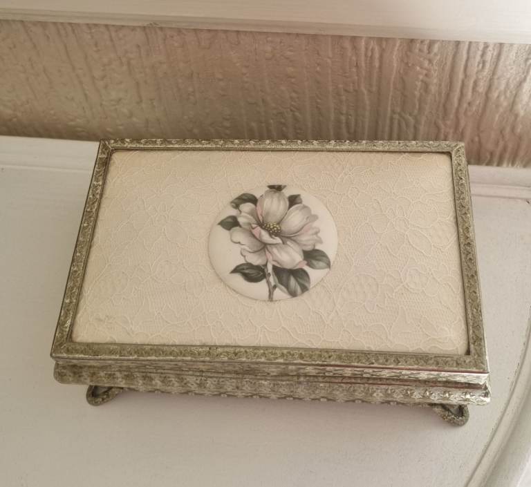 Antique Jewellery Box 15×10cm