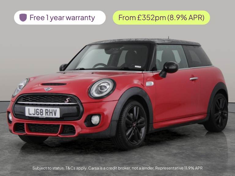 2019 MINI Hatch 2.0 Cooper S Sport II 3dr Auto HATCHBACK PETROL Automatic